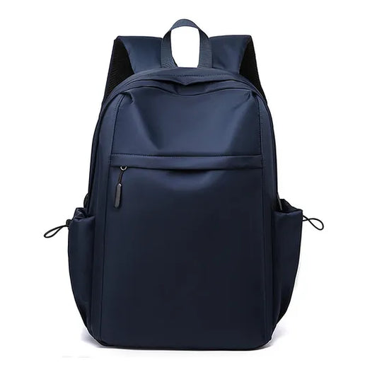 Premium Navy Blue Multi-Pocket Travel Backpack