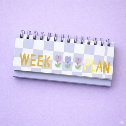 Mini Weekly Desktop Schedule Planner