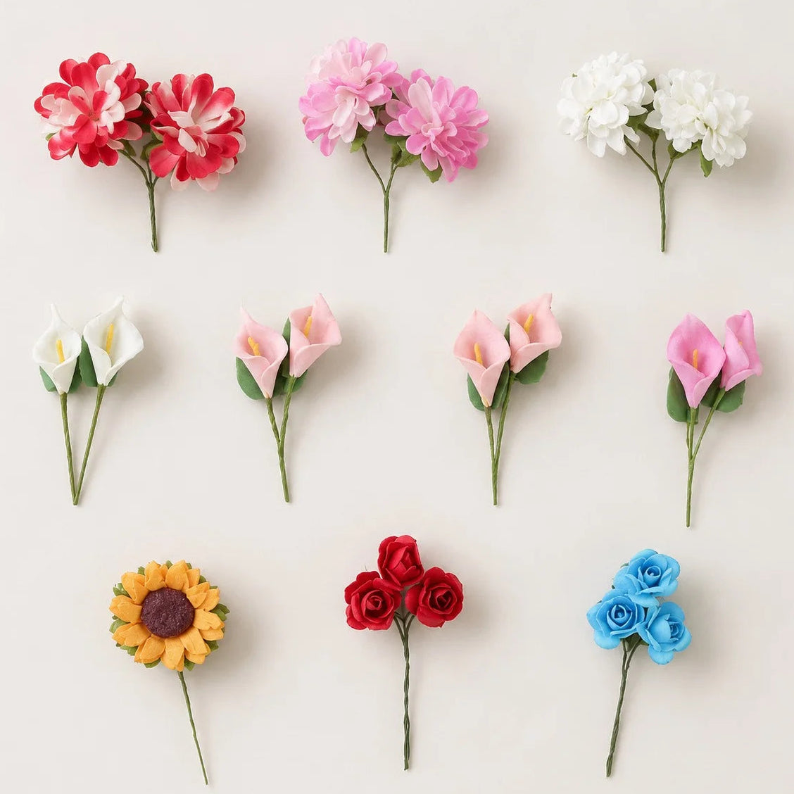 Mini Artificial Flower for DIY & Craft Decoration