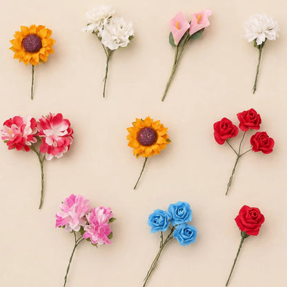 Mini Artificial Flower for DIY & Craft Decoration