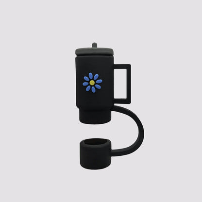 Mini Cup Straw Tip Covers For Tumbler