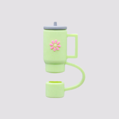 Mini Cup Straw Tip Covers For Tumbler