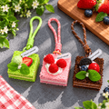 Miniature Dessert Keychain