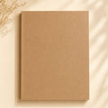 A4 Kraft Cover Notebook Register