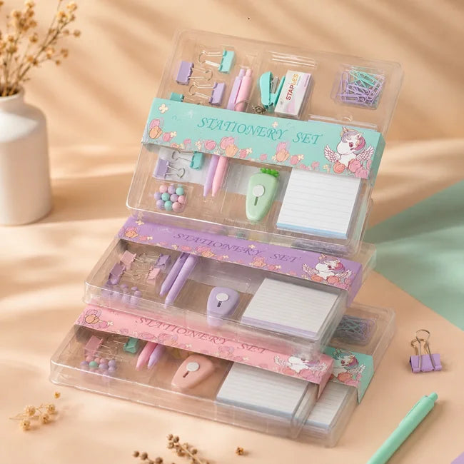 Mix Stationery Set with Note Pad
