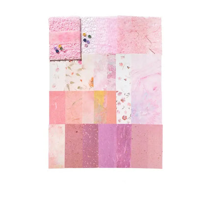 Mixed Material Material Paper Romantic Series Deco Sheets