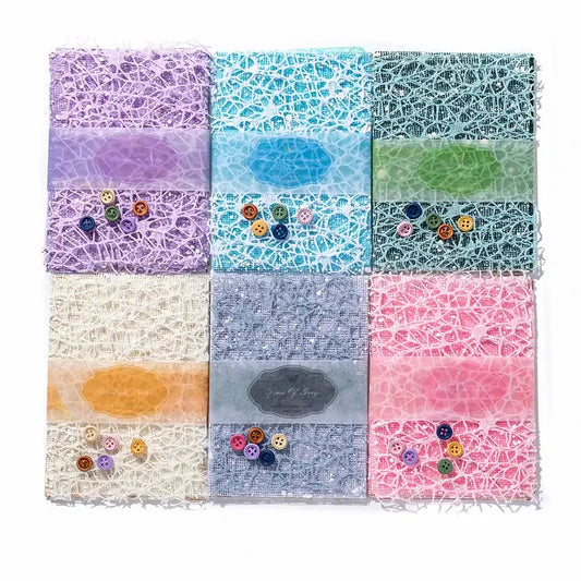 Mixed Material Material Paper Romantic Series Deco Sheets