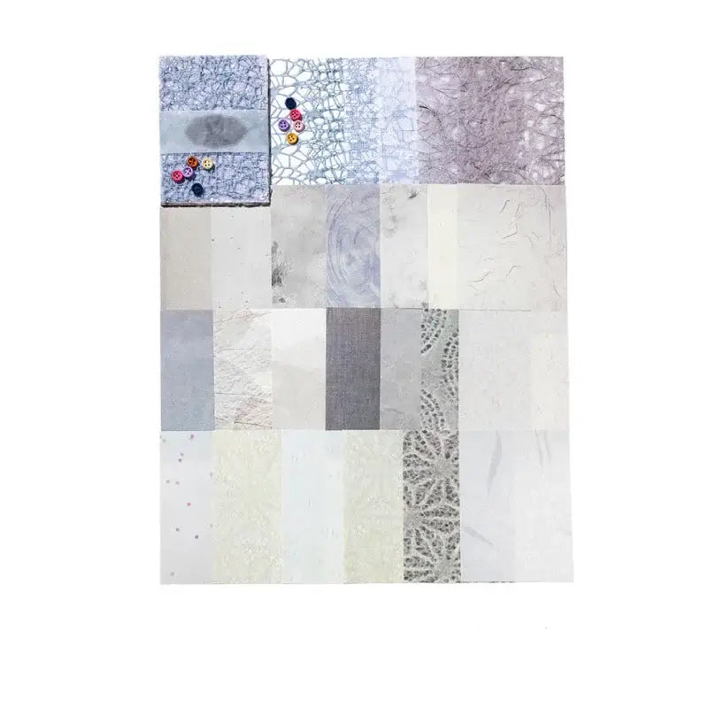 Mixed Material Material Paper Romantic Series Deco Sheets