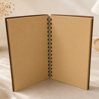Mixed Media Kraft Pages Hardcover Journal