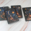Moon & Stars Art Hardcover Notebook