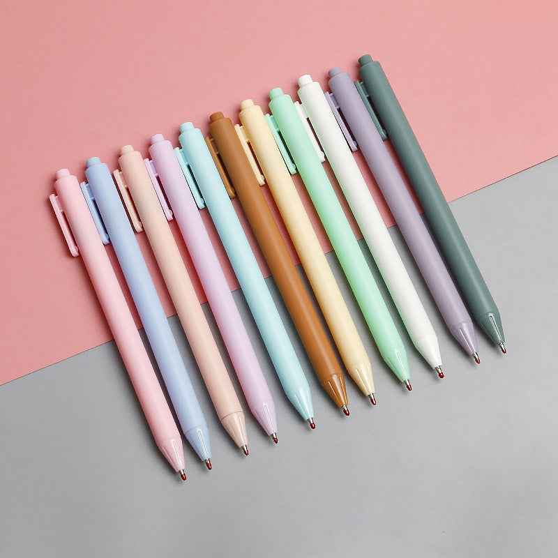 Morandi Color Gel Pen Set Of 5