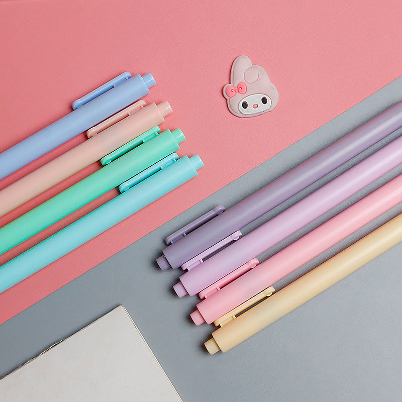 Morandi Color Gel Pen Set Of 5