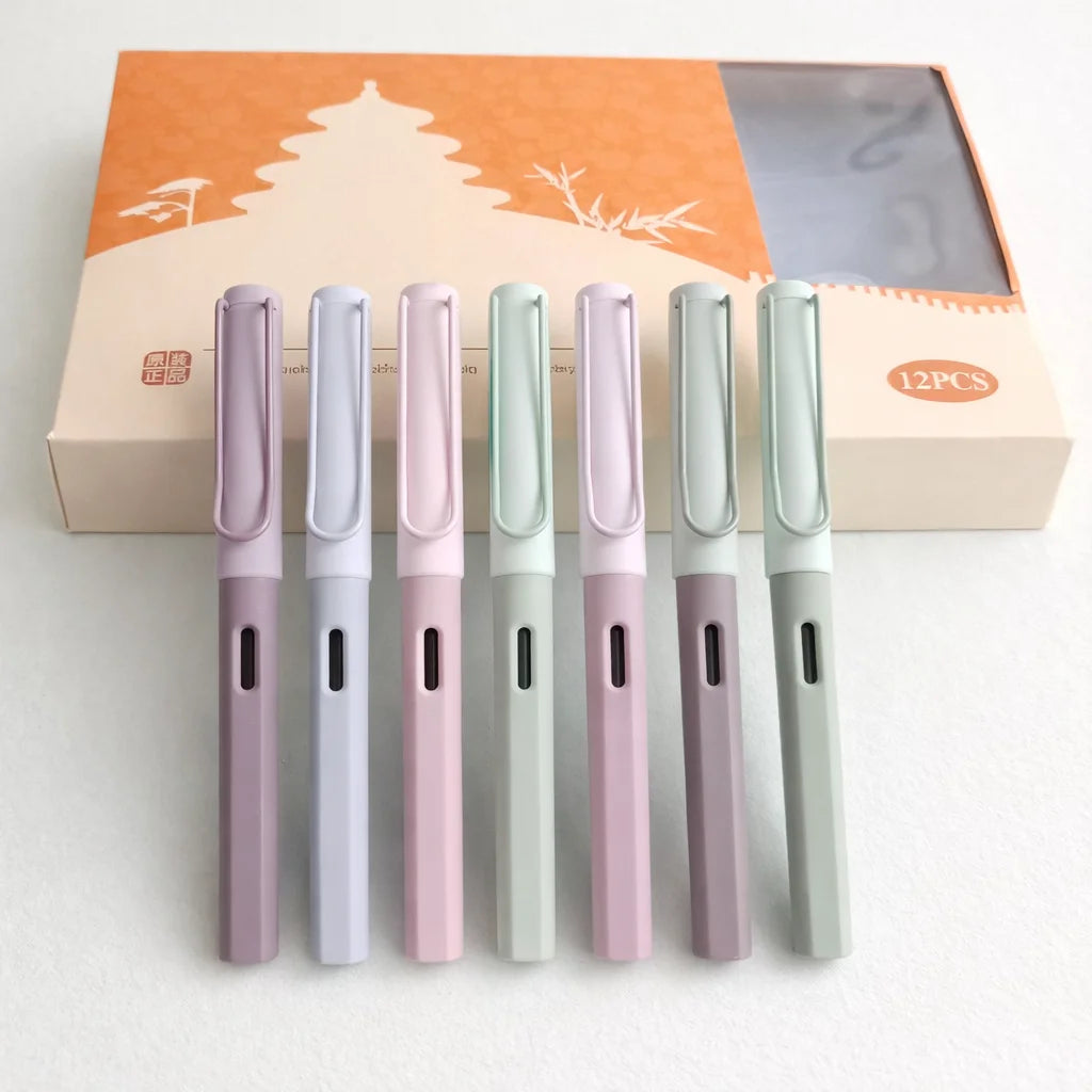 Morandi Pastel Fountain Ink Pen