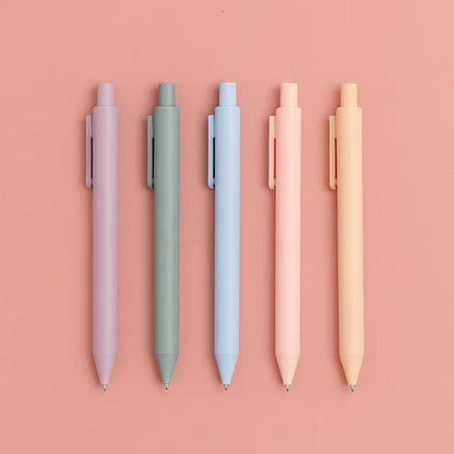 Morandi Color Gel Pen Set Of 5