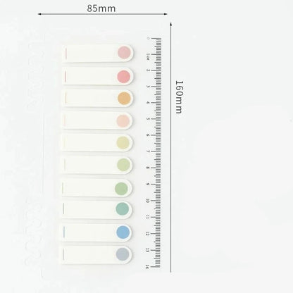 Morandi Color Index Sticky Notes