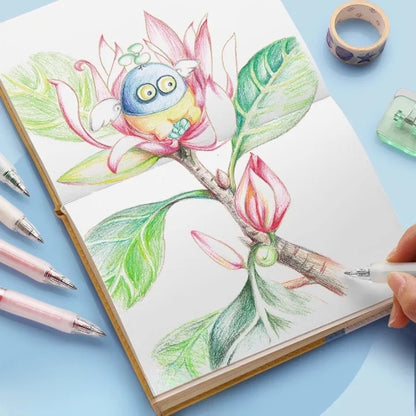 Morandi Colored Stretchable Pen Set