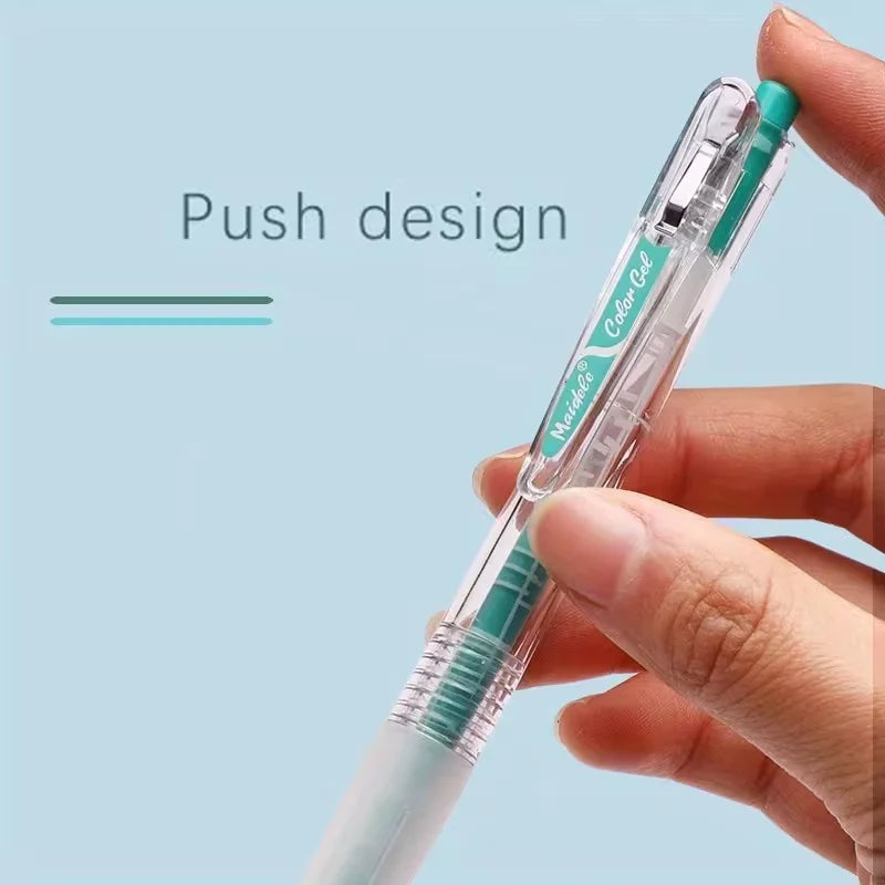 Morandi Colored Stretchable Pen Set