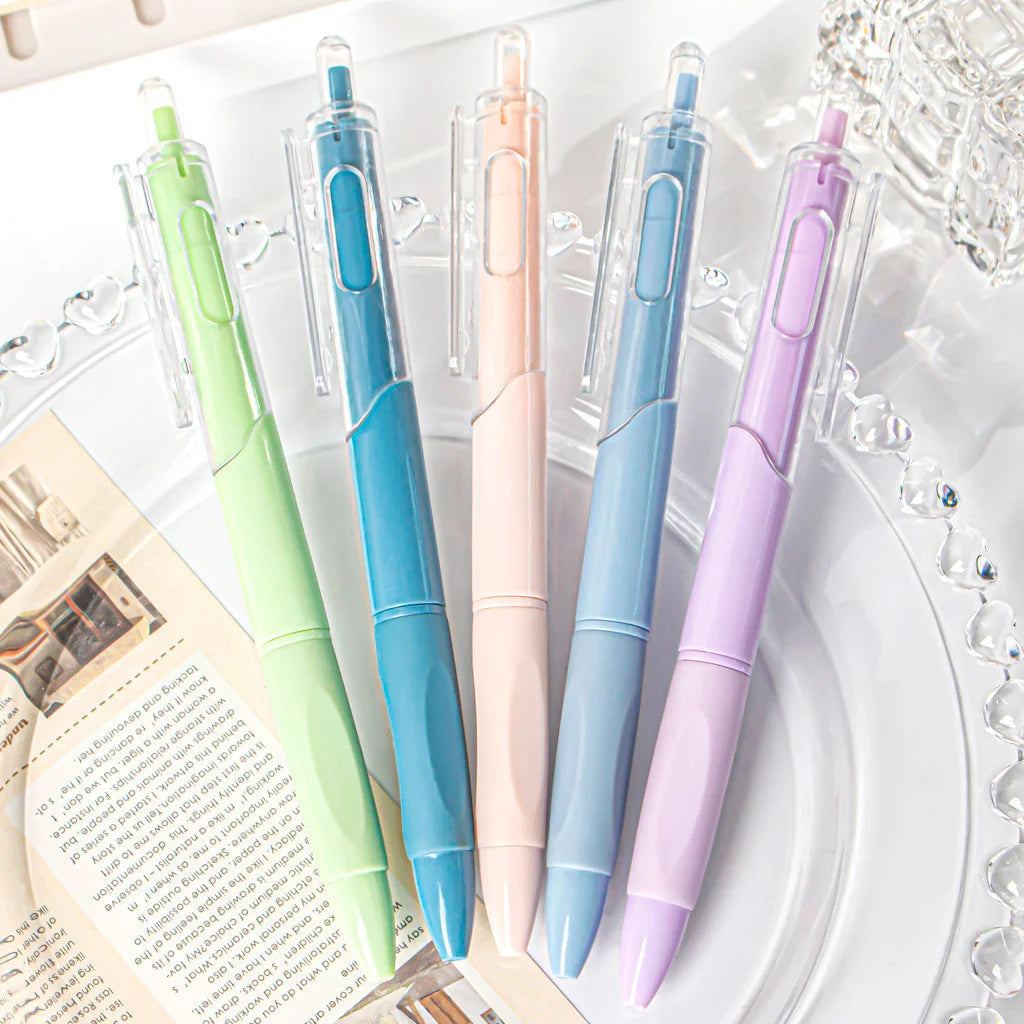 Morandi Cream Puff Gel Pens