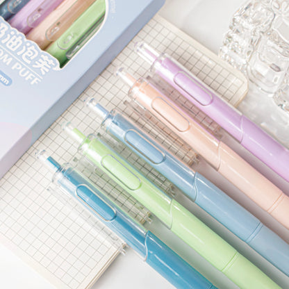 Morandi Cream Puff Gel Pens