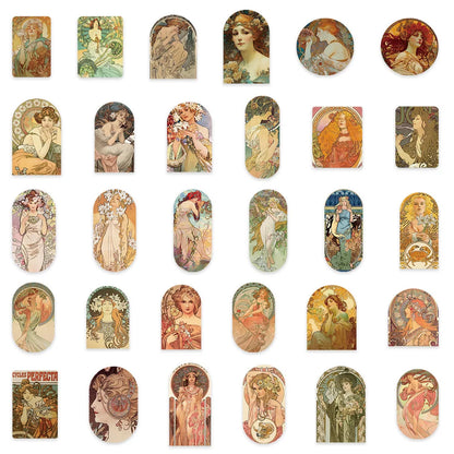 Artistic Hand Drawn Stickers