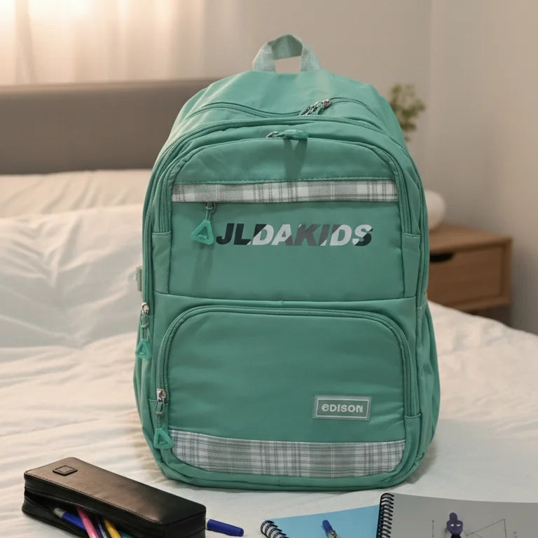 Multi-Compartment Student Backpack