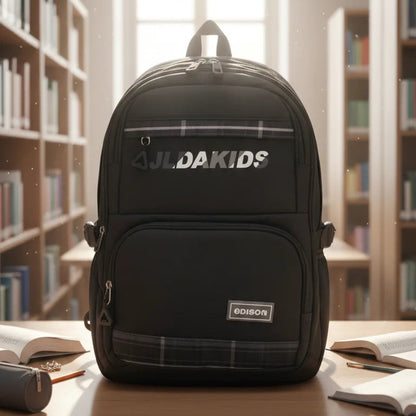 Multi-Compartment Student Backpack
