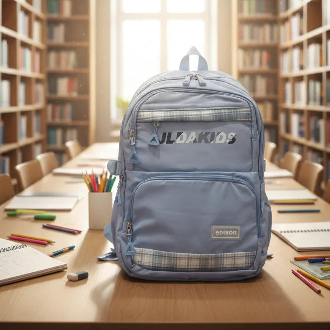 Multi-Compartment Student Backpack