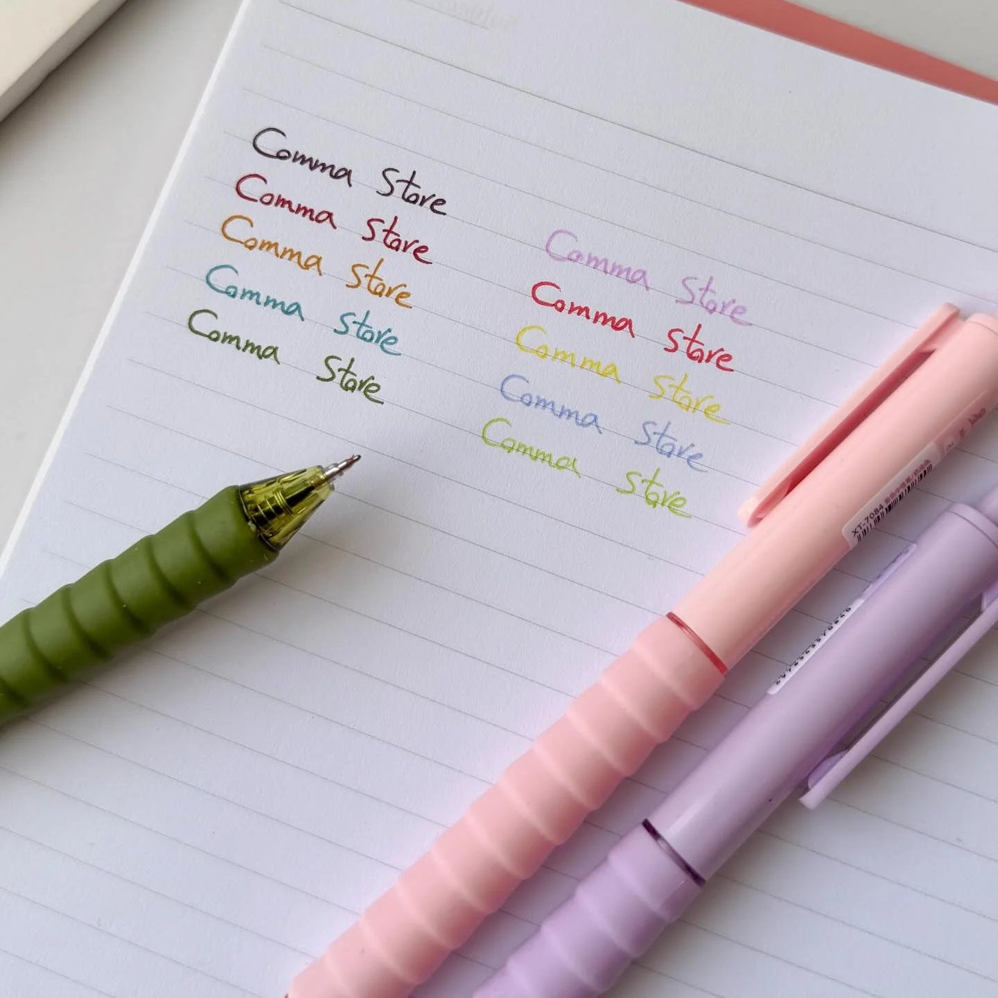 Retro & Pastel Color Ink Gel Pens