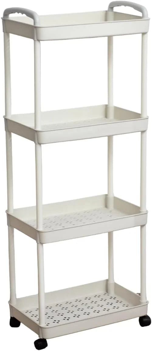 Multi Purpose 4 Tier Organizer Cart with Wheels