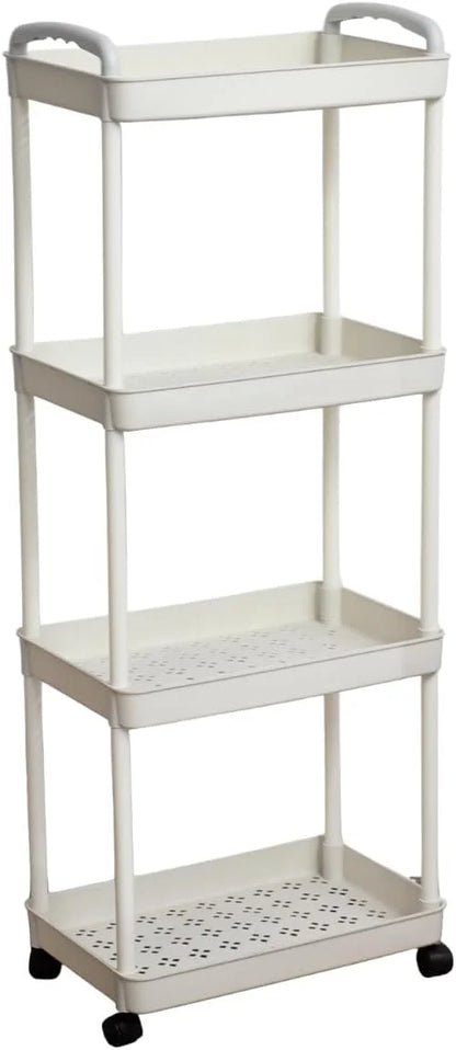 Multi Purpose 4 Tier Organizer Cart with Wheels
