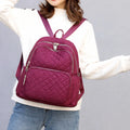 Soft Finish Quilted Travel Backpack