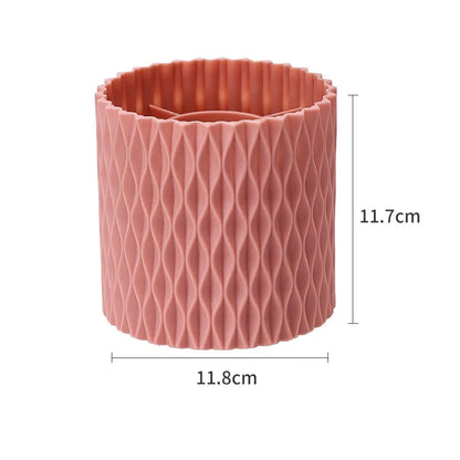 Revolving Pencil Holder and Makeup Organizer Box
