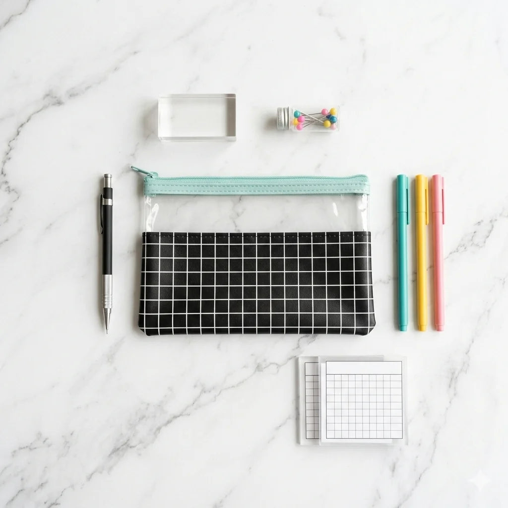 PVC Multi Purpose Pouch and Pencil Case