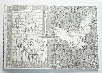 New A4 Harry Potter Coloring Book