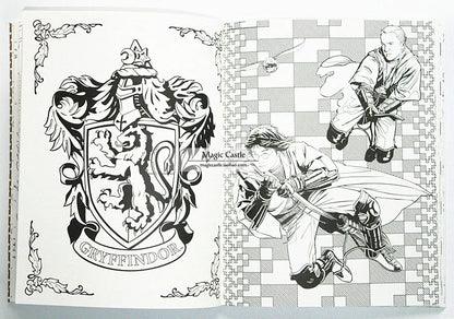 New A4 Harry Potter Coloring Book