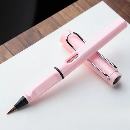 New Fountain Pen Style Calligraphy Metal Brush Pen