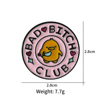 Enamel Pin - Bad Bitch Club