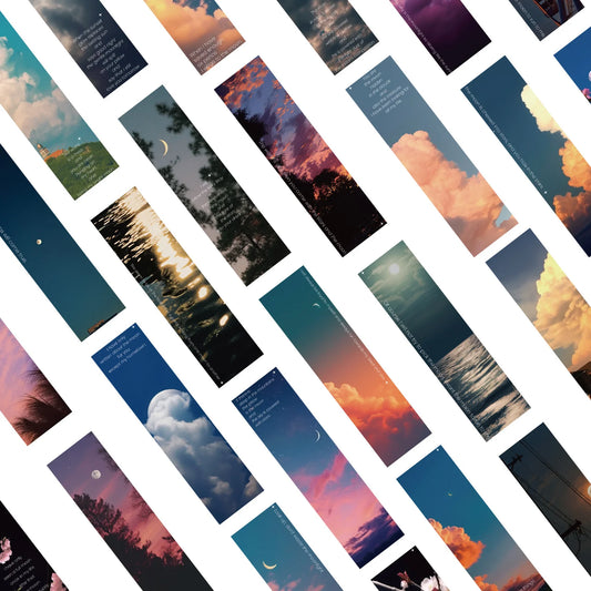 Universe Moon Eternal Series Bookmarks