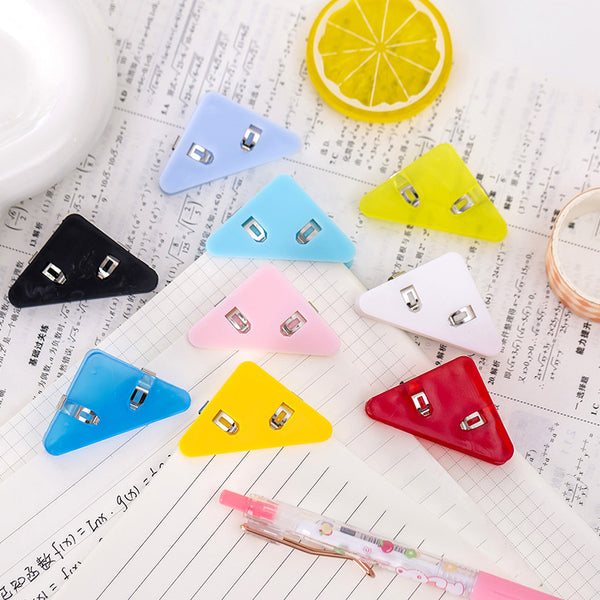 Creative Colorful Right Angle Book Corner Clip