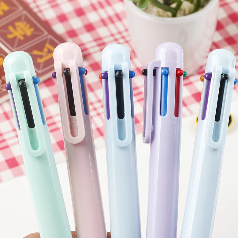6-in-1 Multicolor Ballpoint Pen