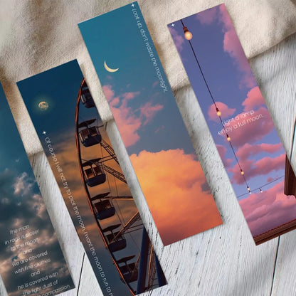 Universe Moon Eternal Series Bookmarks