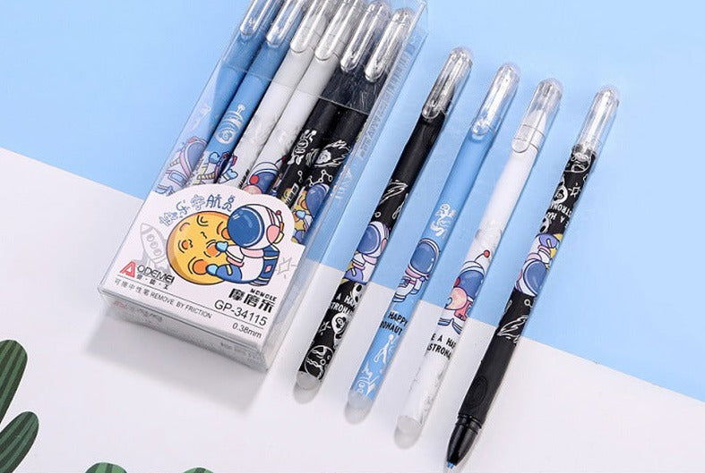Astronauts Removeable Blue Ink Liquid Gel Pen