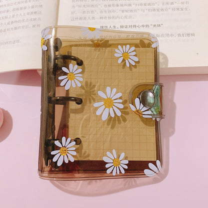 Daisy Printed Mini PVC Binder Set