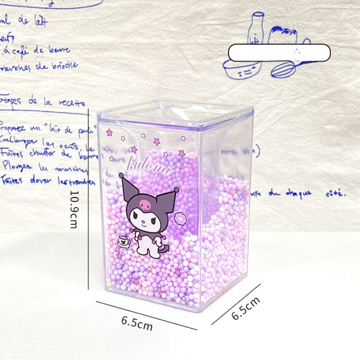 Acrylic Double Layer Kuromi Pen Holder
