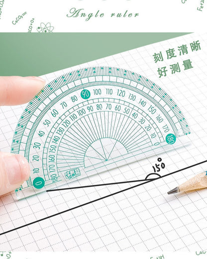 Basic Geometry School Stationery Set