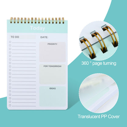 PP Cover Flip-Up Day Planner Note Pad