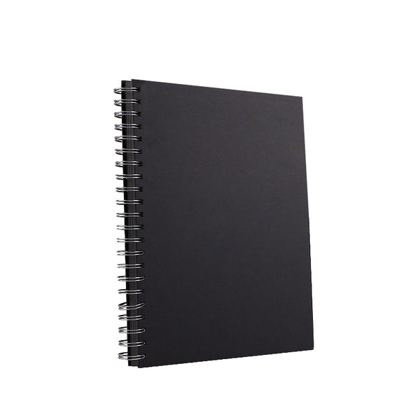 A5 Thick Hard Cover Black Pages Notebook