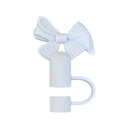 Cute Bow Straw Tip Covers For Tumbler