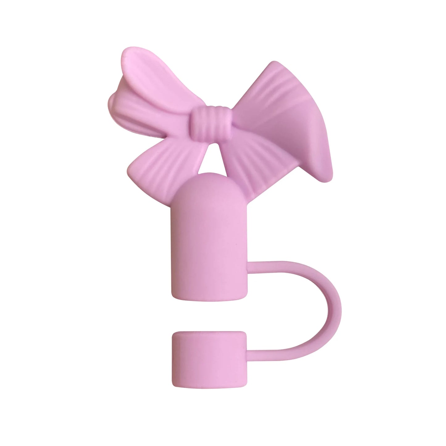 Cute Bow Straw Tip Covers For Tumbler