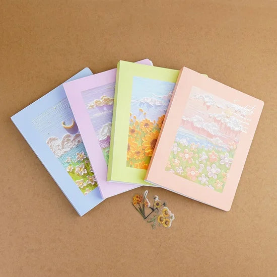 Oil Painting Cover A5 Binder